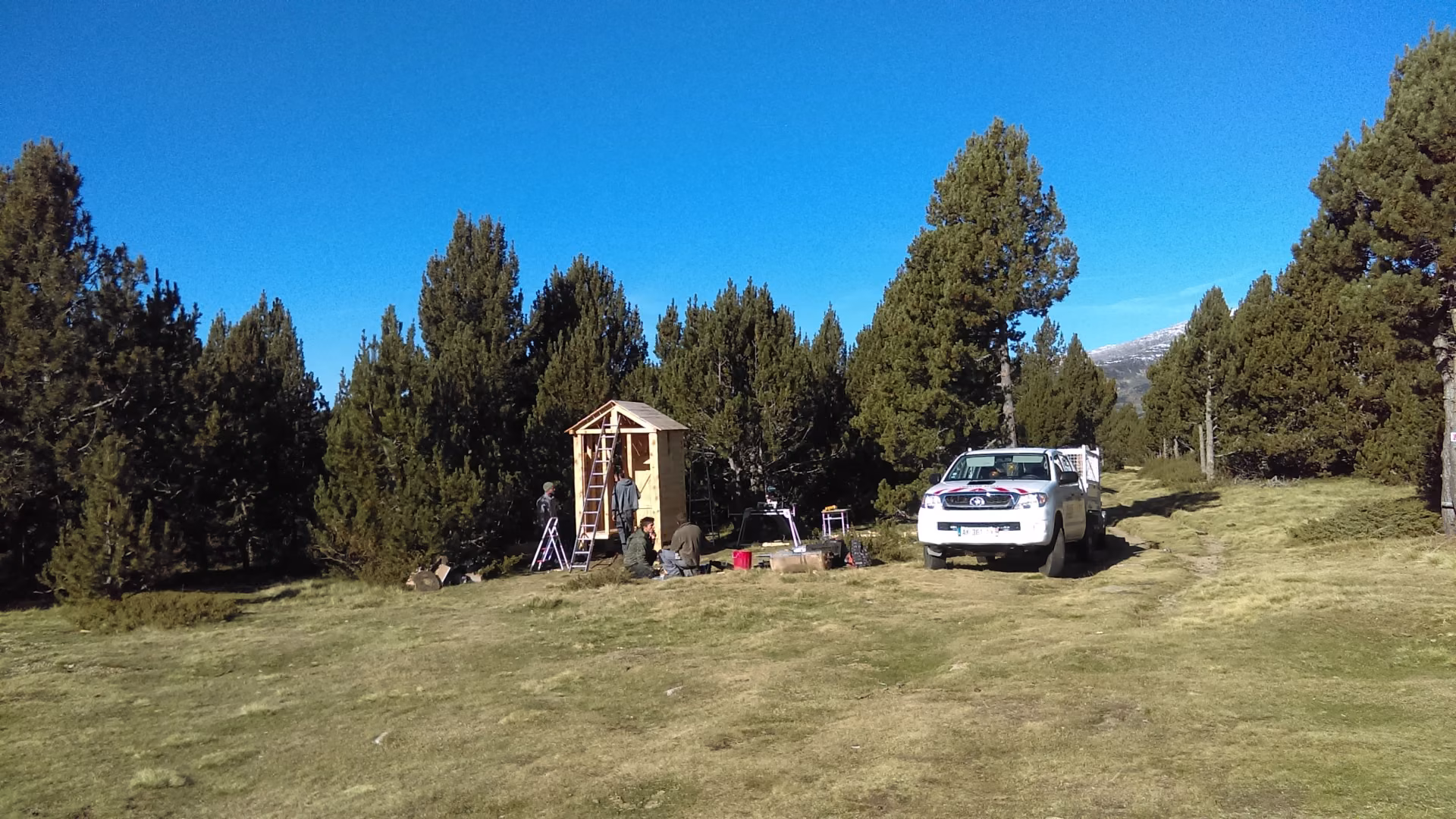 FONT ROMEU CHANTIER BOIS