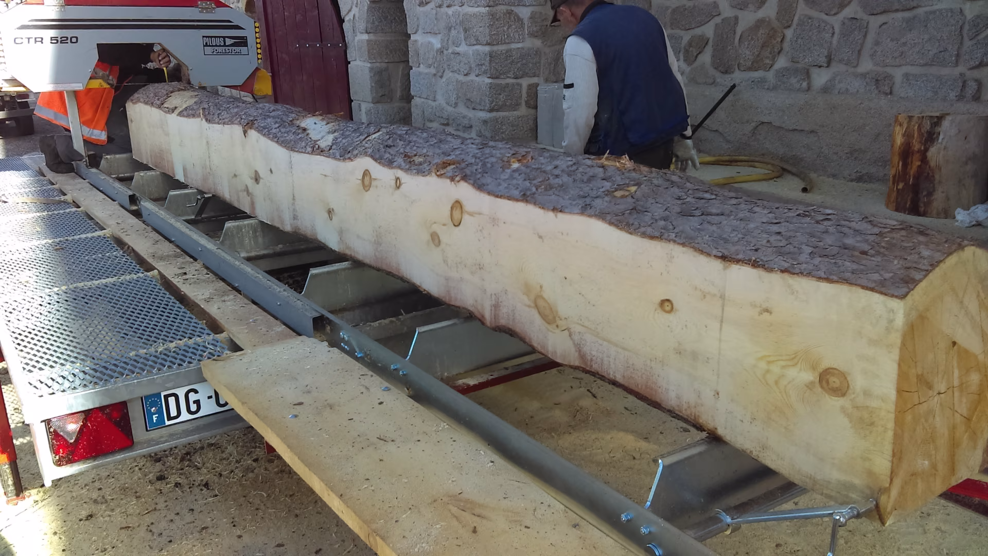FONT ROMEU CHANTIER BOIS