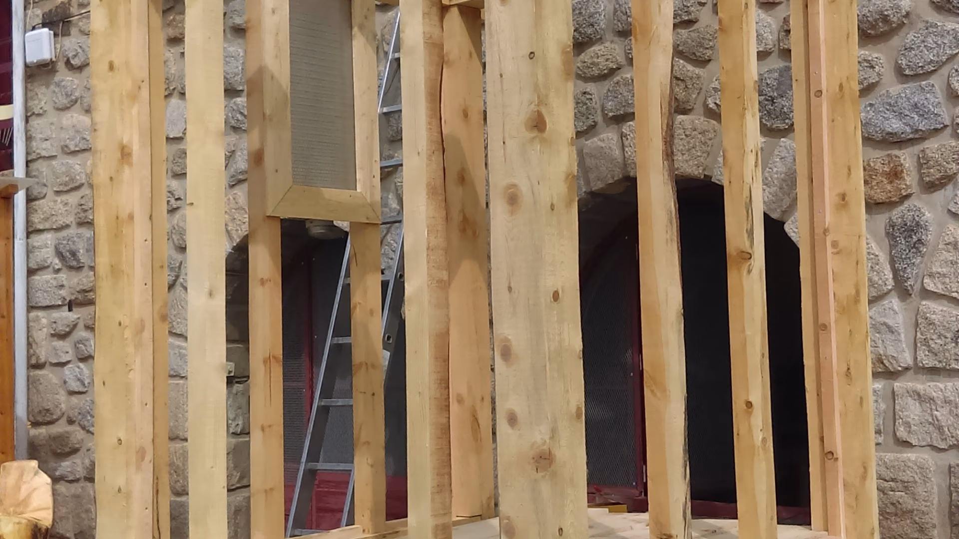 FONT ROMEU CHANTIER BOIS