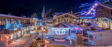 courchevel noel magique feerie