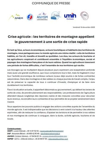 Crise agricole 