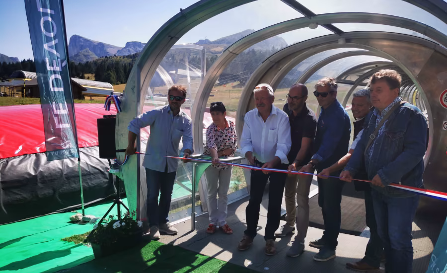 LE DEVOLUY PROJET TAPIS PHOTOVOLTAIQUE
