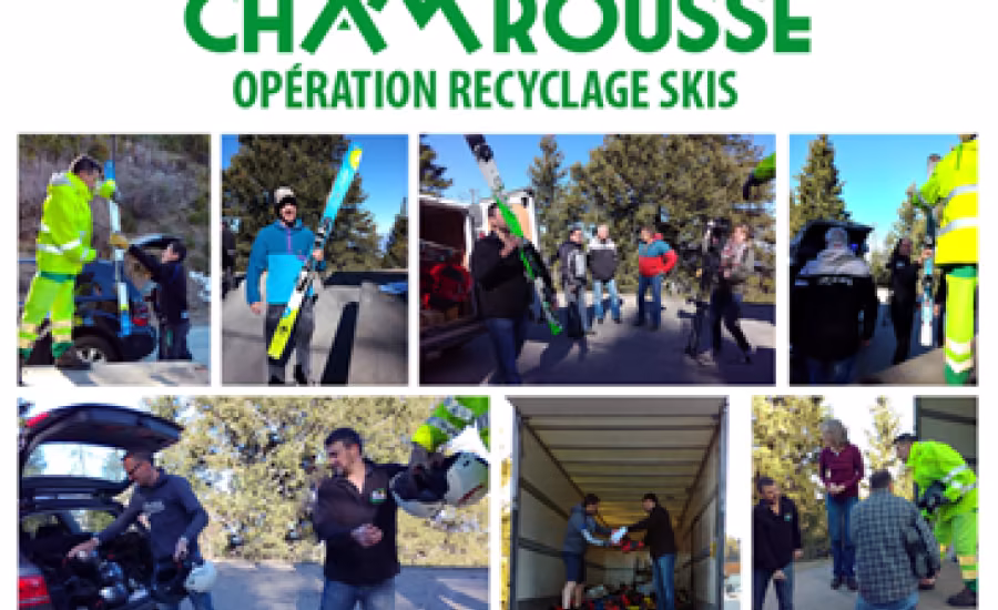 Chamrousse recyclage ski