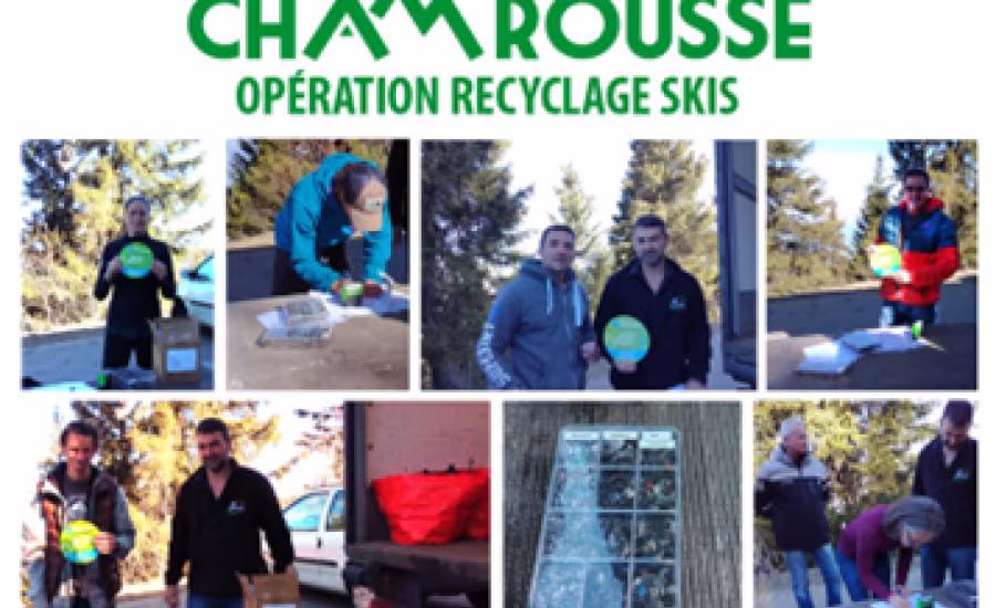 Chamrousse recyclage ski 