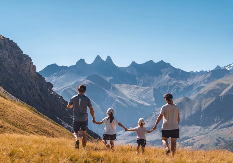 Randonnée en famille