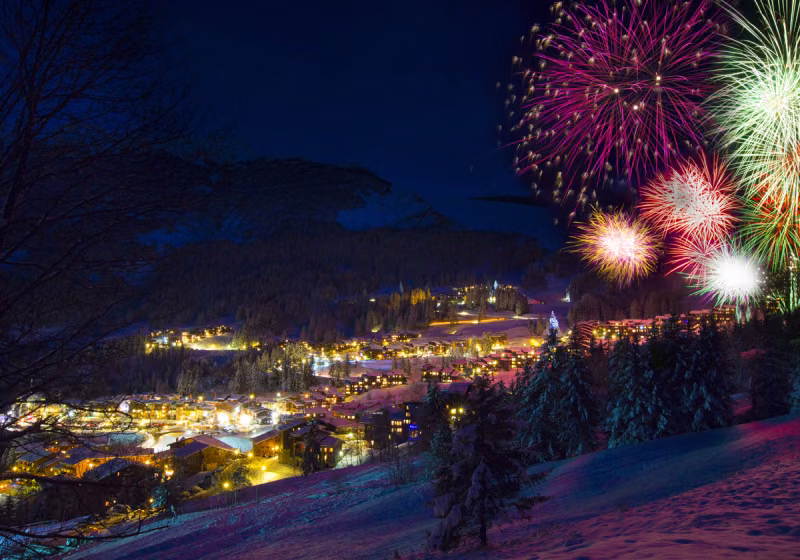 Valmorel le soir