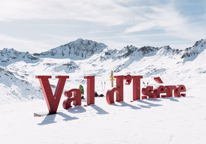 Lettre Val d'Isère, secteur Grand Pré