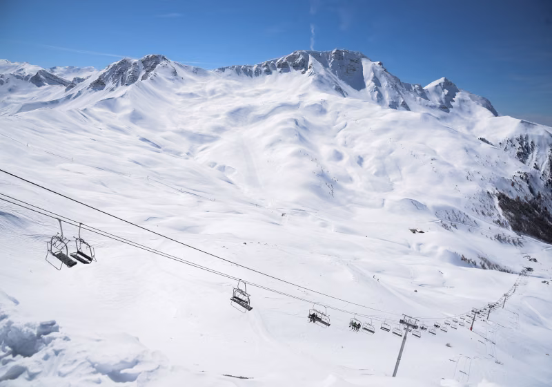 Domaine skiable secteur de Clos Chardon