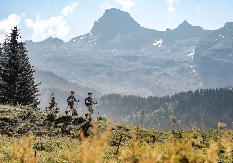 Randonnée nature montagne au Grand-Bornand