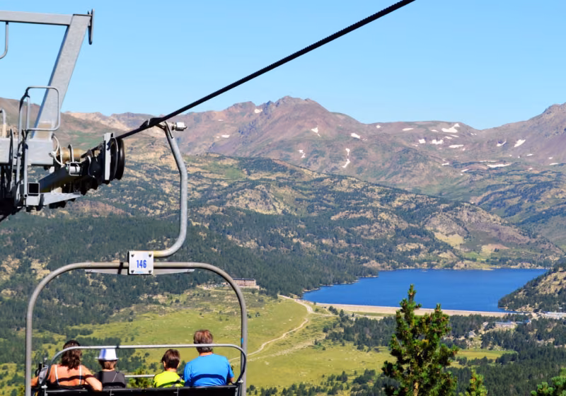 FontRomeu_Vue sur les Bouillouses depuis télésiège_@OTFontRomeu
