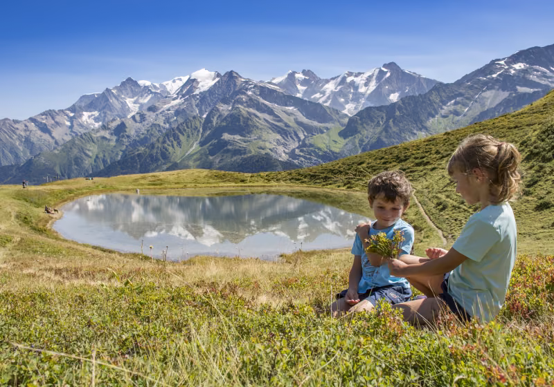 Lac de Roselette - Photo Gilles Lansard - Les Contamines Tourisme