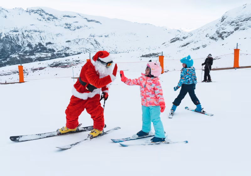 Père Noël à Ski ©OT Le Dévoluy (2)