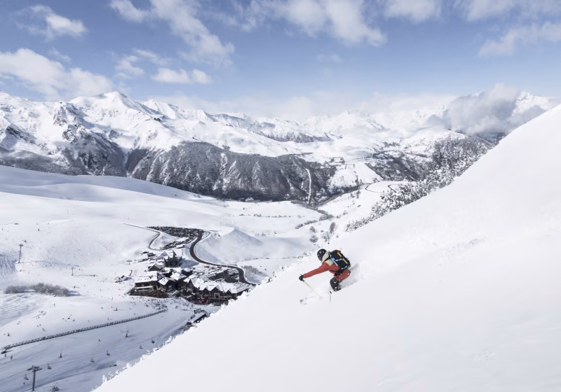 Skieur Peyragudes- @Manuel_Olivé(1)