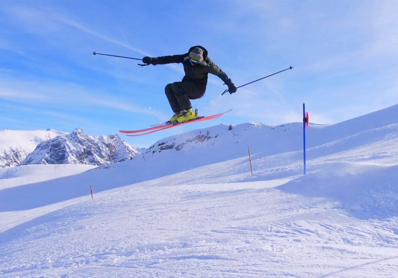 SnowPark Skieur © Office de Tourisme de Montgenèvre