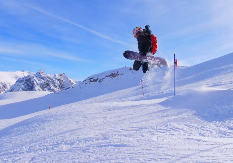 SnowPark Surfeur © Office de Tourisme de Montgenèvre