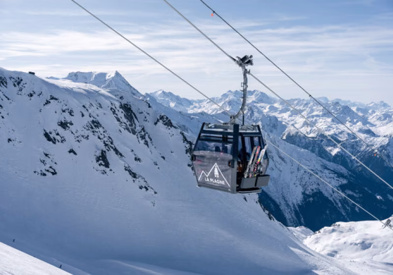 Télécabine Glaciers La Plagne