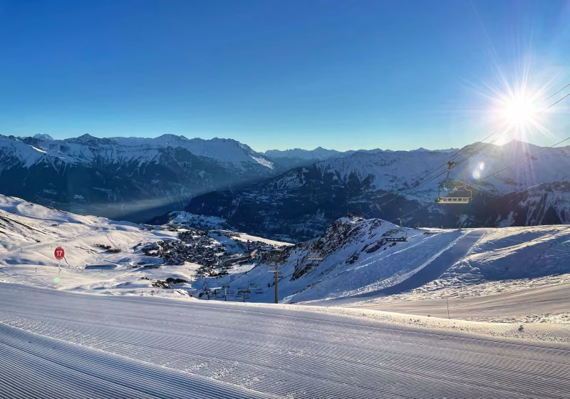 Une véritable carte postale ce matin