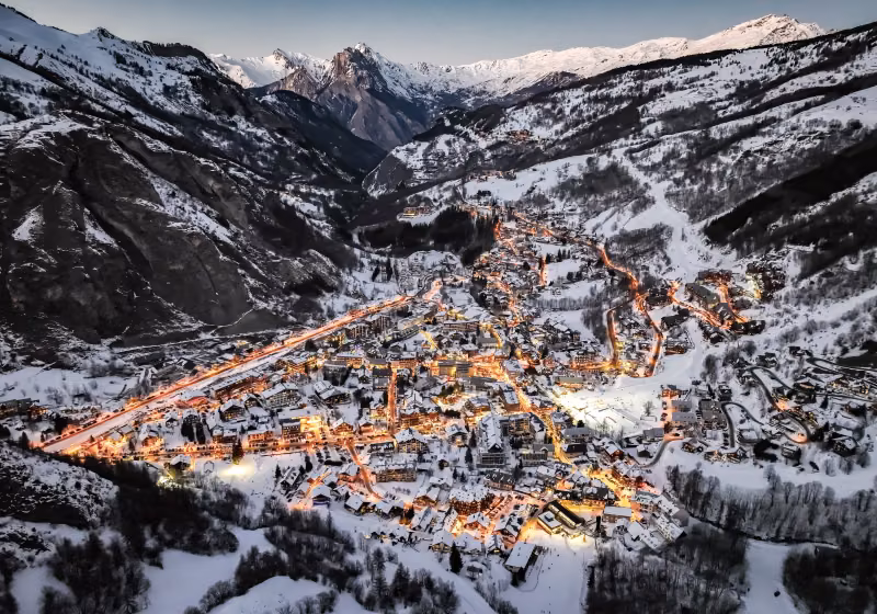 Valloire tombée nuitDJI_0017