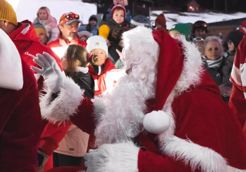 Arrivée du Oère Noël