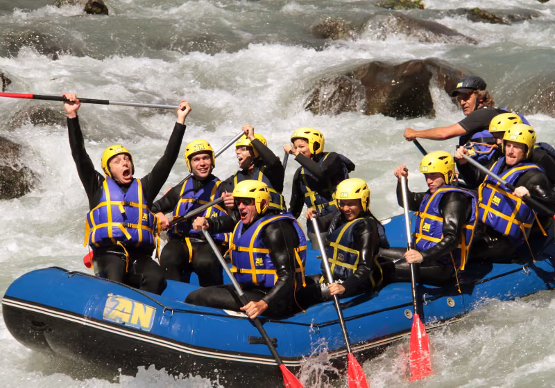 Rafting sur l'Isère